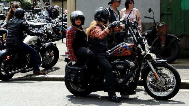 Harley - Davidson, 90 de ani de istorie britanica intr-o singura zi in inima Londrei. GALERIE FOTO - Imaginea 28