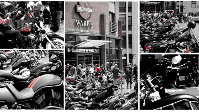 Harley - Davidson, 90 de ani de istorie britanica intr-o singura zi in inima Londrei. GALERIE FOTO - Imaginea 27