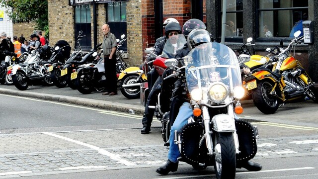 Harley - Davidson, 90 de ani de istorie britanica intr-o singura zi in inima Londrei. GALERIE FOTO - Imaginea 23