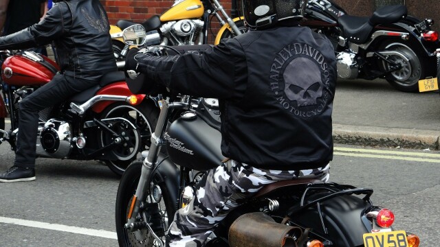 Harley - Davidson, 90 de ani de istorie britanica intr-o singura zi in inima Londrei. GALERIE FOTO - Imaginea 19