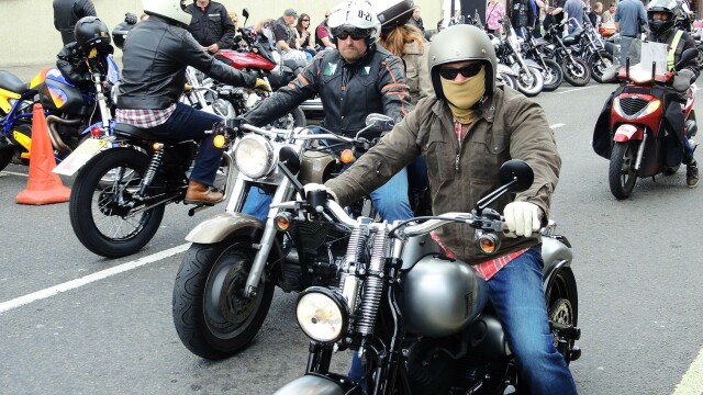 Harley - Davidson, 90 de ani de istorie britanica intr-o singura zi in inima Londrei. GALERIE FOTO - Imaginea 17