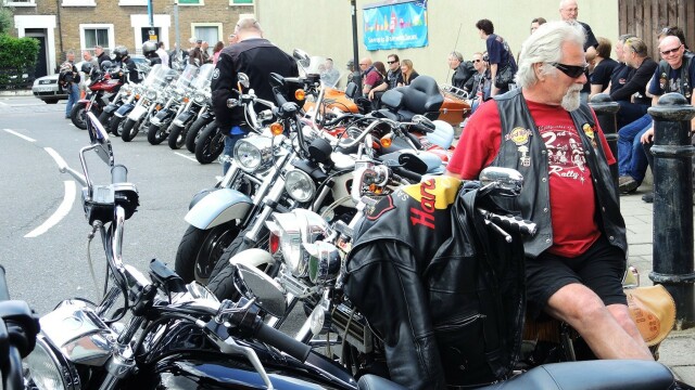Harley - Davidson, 90 de ani de istorie britanica intr-o singura zi in inima Londrei. GALERIE FOTO - Imaginea 12