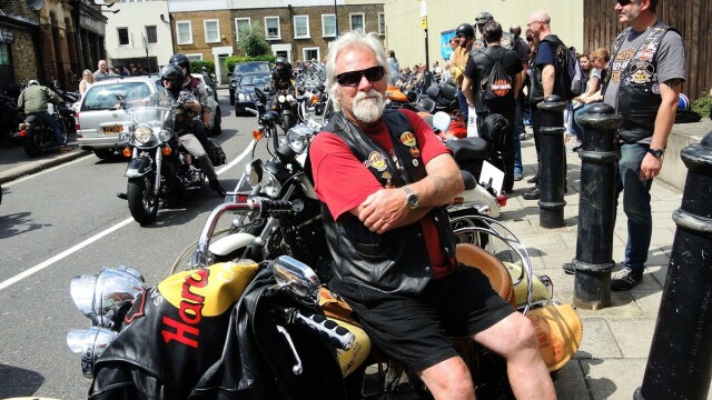 Harley - Davidson, 90 de ani de istorie britanica intr-o singura zi in inima Londrei. GALERIE FOTO - Imaginea 3