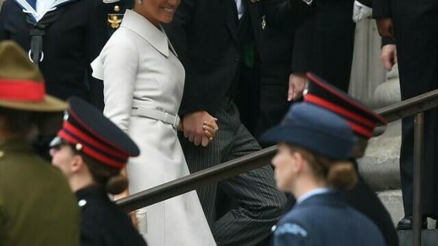 Prinţul Harry şi Meghan Markle, prima apariţie publică în Marea Britanie din 2020 - Imaginea 3