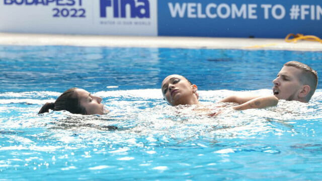 Americanca Anita Alvarez a leșinat în bazin, în timpul Campionatului Mondial de natație | GALERIE FOTO - Imaginea 1