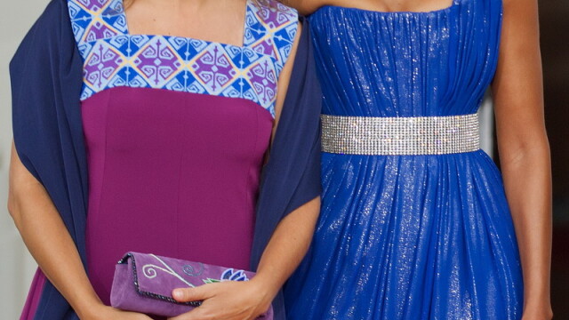 Eva Longoria si Michelle Obama au impresionat la dineul de la Casa Alba - Imaginea 9