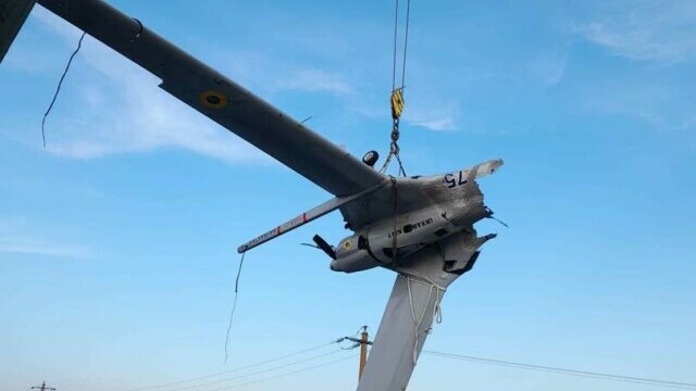 O dronă militară ucraineană a fost găsită la Sulina. Cum a ajuns în România. FOTO - Imaginea 3
