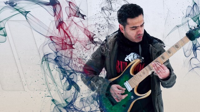 Waqas Ahmed, un chitarist talentat stabilit în România, a lansat primul album solo: ”Doomsday astronaut” - Imaginea 2