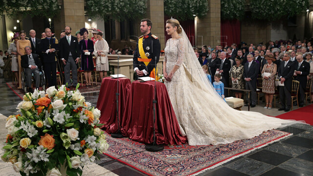 Luxemburg, centrul regalitatii pentru o zi. Ultimul print mostenitor din Europa s-a casatorit. FOTO - Imaginea 5