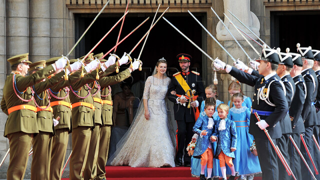 Luxemburg, centrul regalitatii pentru o zi. Ultimul print mostenitor din Europa s-a casatorit. FOTO - Imaginea 2