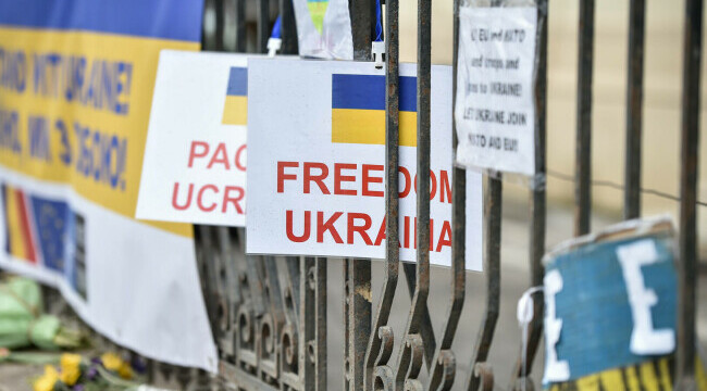 protest ambasada rusiei