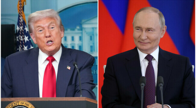 Donald Trump şi Vladimir Putin