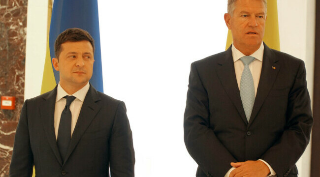 Volodimir Zelenski, Klaus Iohannis