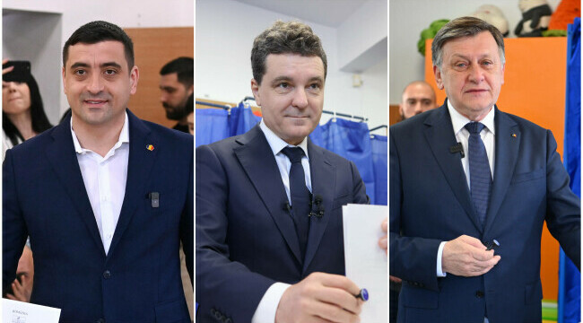 George Simion, Nicusor Dan și Crin Antonescu