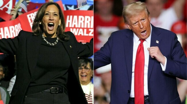 kamala harris, donald trump