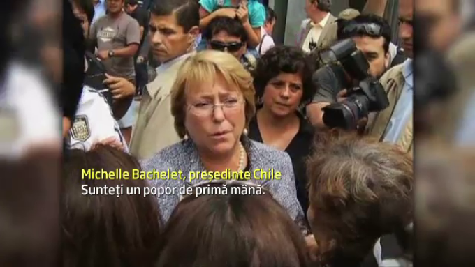 Michelle Bachelet, presedintele statului Chile