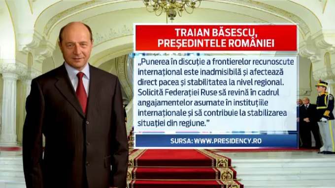 Traian Basescu, despre situatia din Transnistria