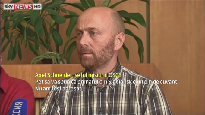 Axel Schneider, seful misiunii OSCE