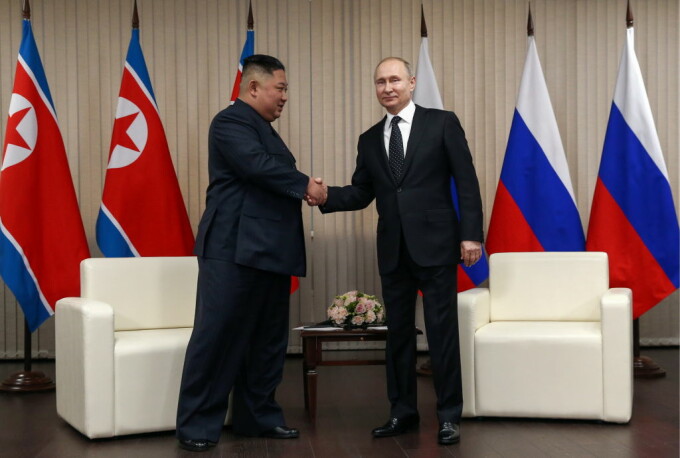 Vadimir Putin și Kim Jong-un s-au întâlnit la Vladivostok