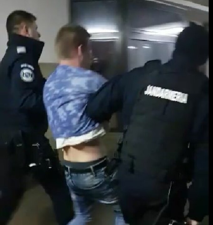 atac politist brasov