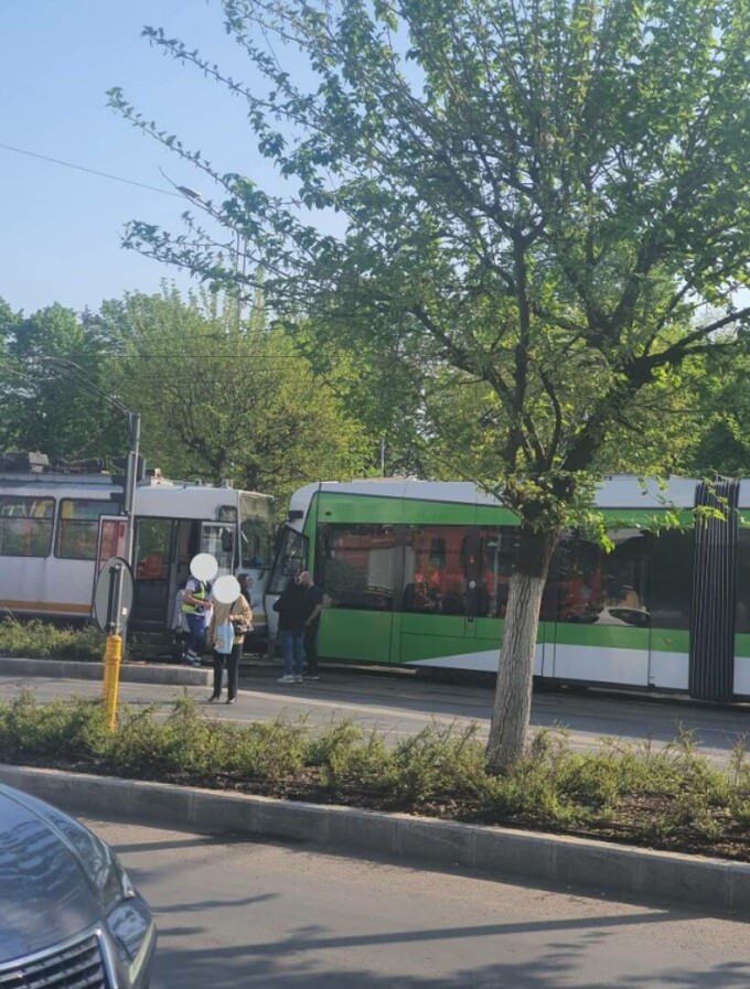 Accident tramvai