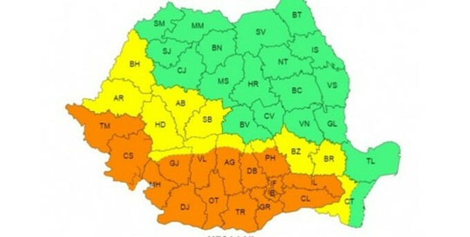 Avertizare meteo caniculă