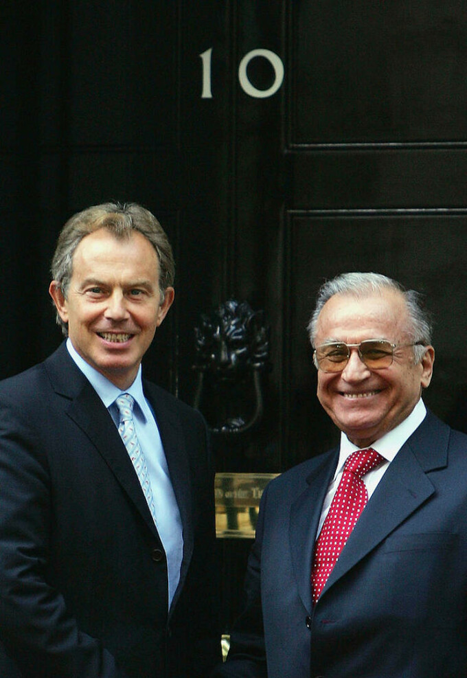 ion iliescu si tony blair