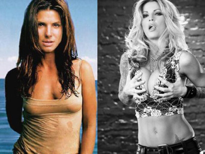 Sandra Bullock, Janine Lindemulder Sandra Bullock, Janine Lindemulder