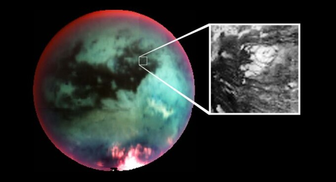 Titan - vulcanii de gheata