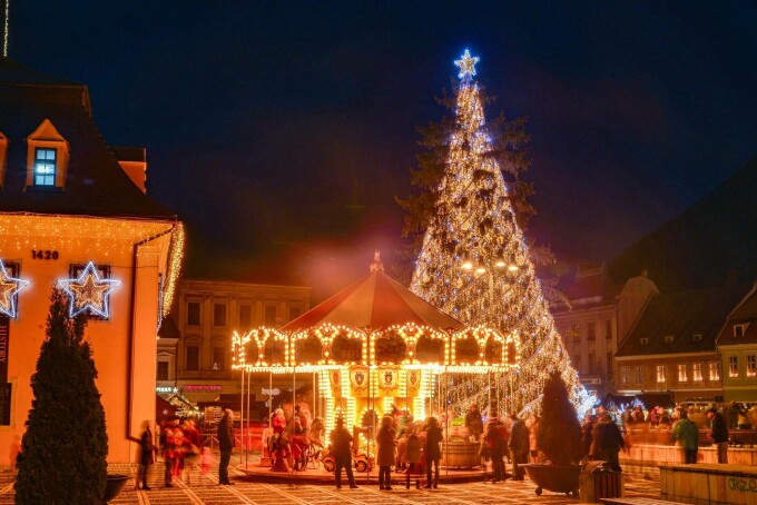 Targul de craciun din Brasov