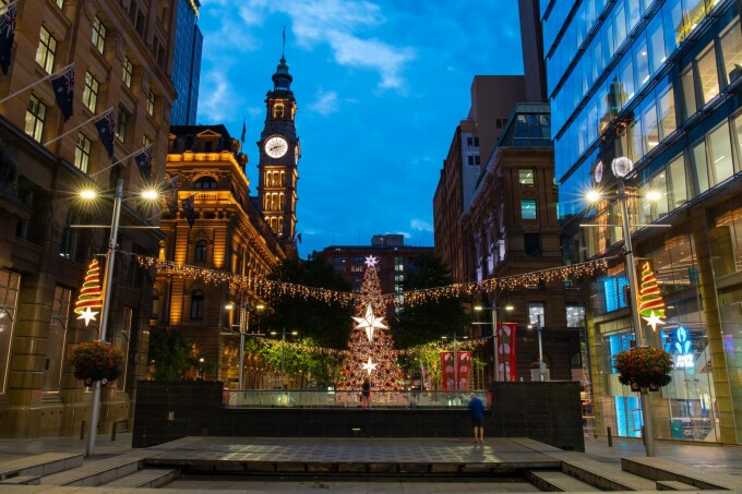 Sydney, Australia craciun