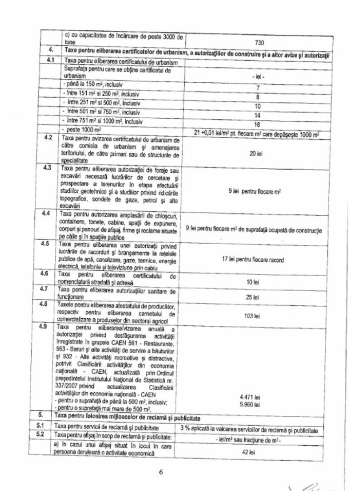 taxe si impozite bucuresti proiect