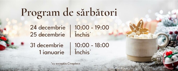 Program de Crăciun Mall Băneasa Shopping City