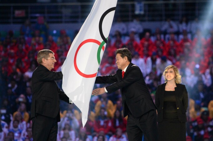 Ceremonia de inchidere a Jocurilor Olimpice de la Soci
