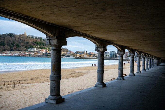 Playa de la Concha, Țara Bascilor