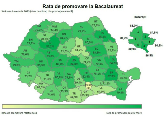 Harta promovare bac