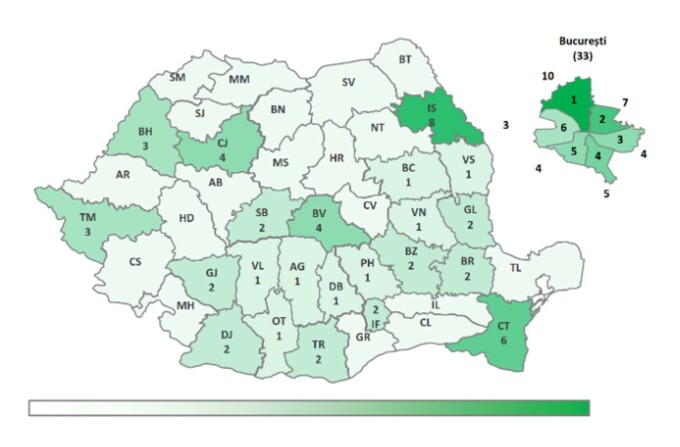evaluare nationala harta