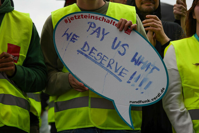 protest angajati tiktok berlin