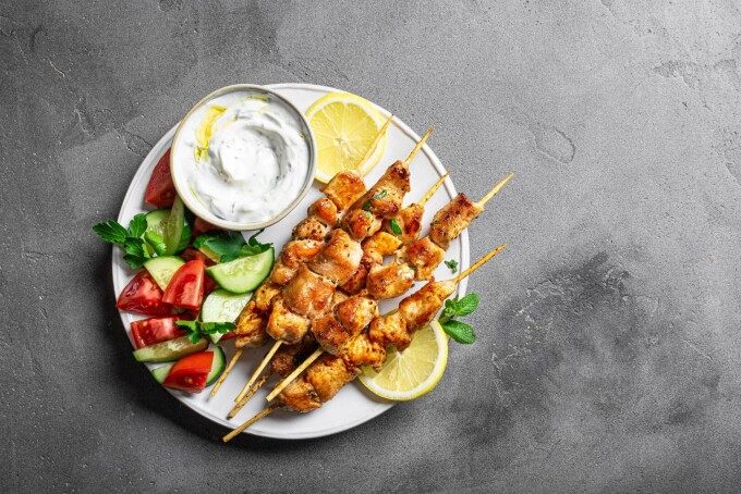 souvlaki de pui