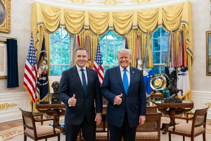 Karol Nawrocki si Donald Trump
