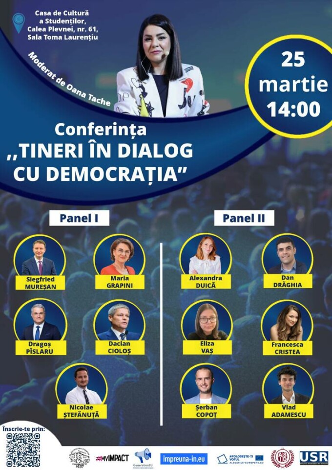 Conferința Tineri în Dialog cu Democrația