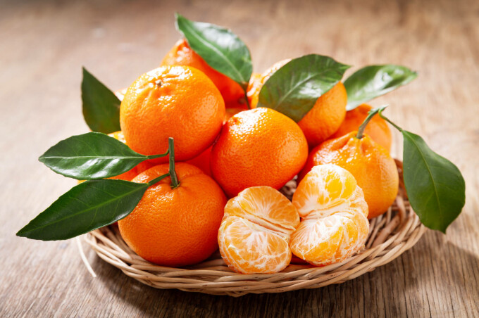 coaja de mandarine