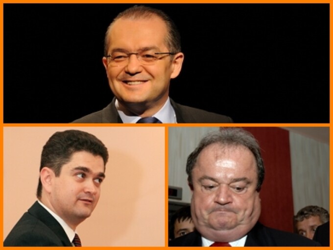 Emil Boc, Vasile Blaga si Theodor Paleologu
