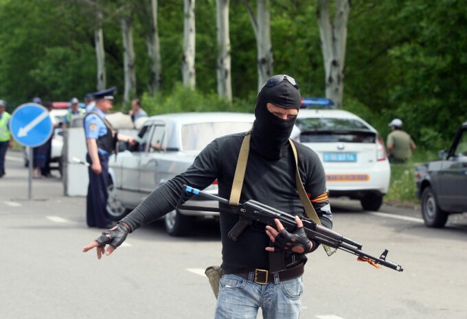 Separatist rus din Donetk