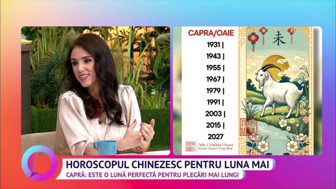 Horoscopul chinezesc pentru luna mai
