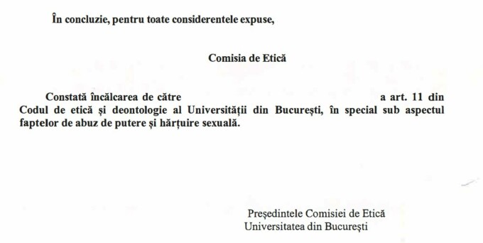 decizie comisia de etica caz badau