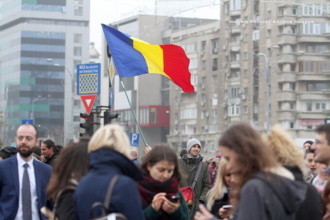 proteste in Piata Victoriei
