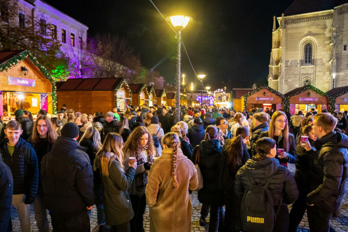 targul de craciun de la Cluj-Napoca