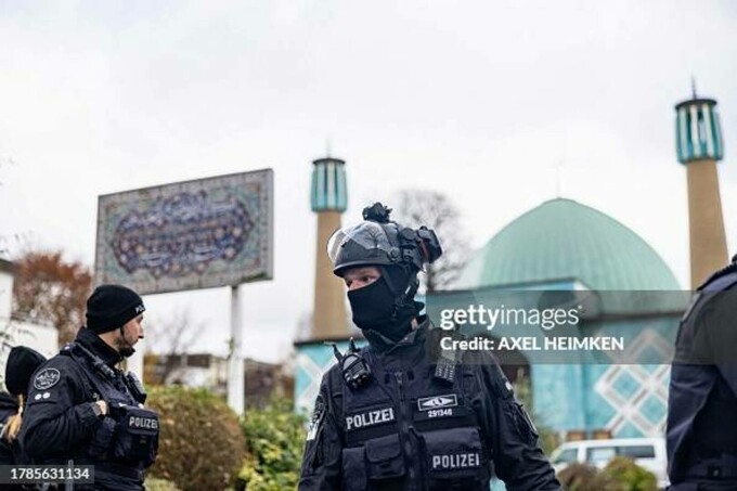 Poliție Germania Moschee