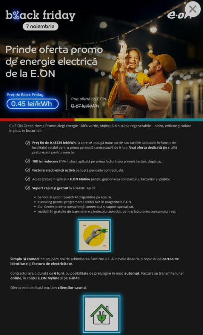 reducere eon black friday